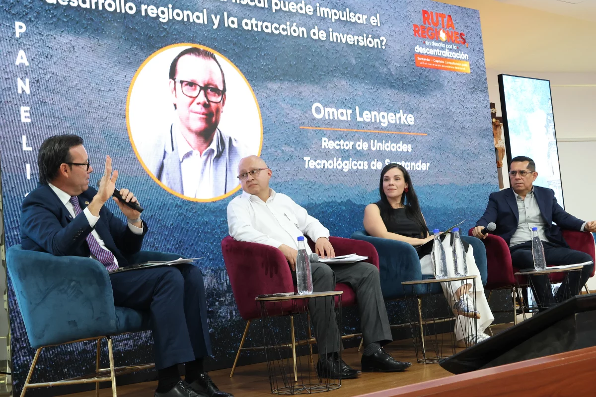 Las UTS fueron anfitrionas del capítulo Santander de la Ruta Regiones, un espacio clave para el desarrollo territorial